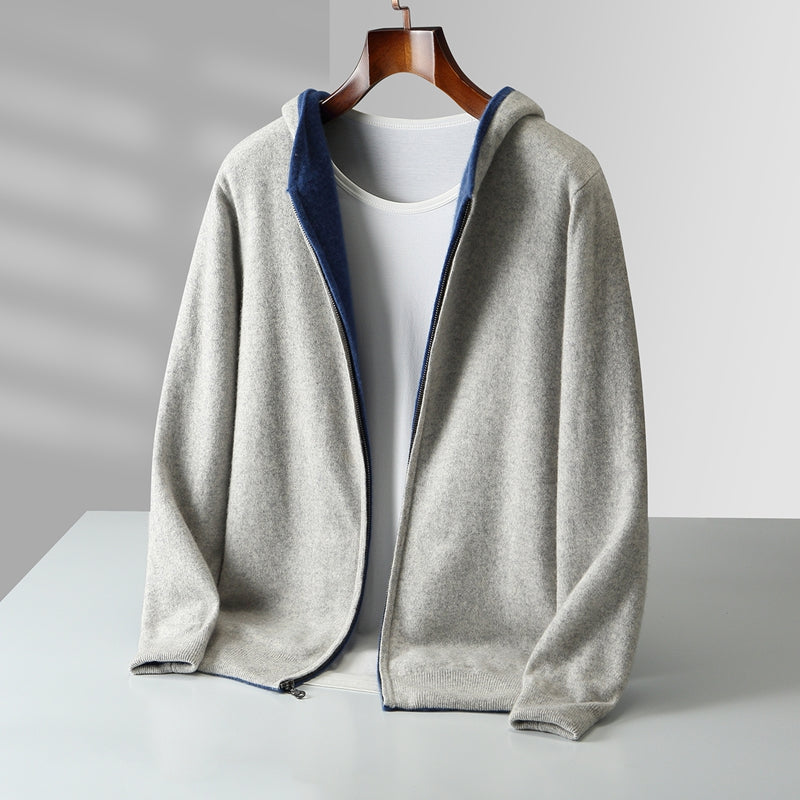 Napoli Reversible Cashmere Hoodie