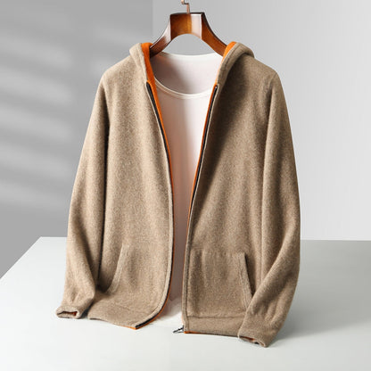 Napoli Reversible Cashmere Hoodie