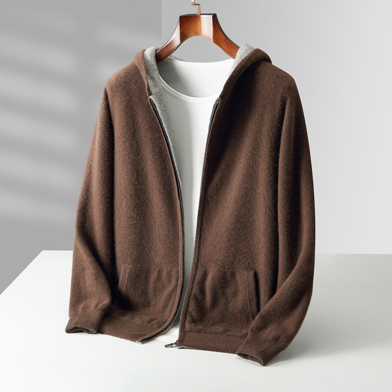 Napoli Reversible Cashmere Hoodie