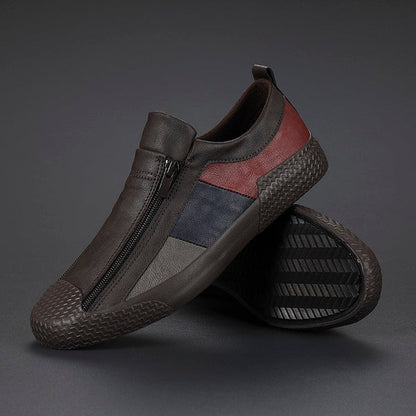 Claude Monet Leather Sneakers